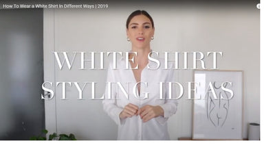 Styling your WHITE SHIRT