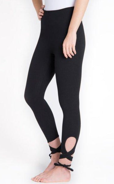 Leggings that wrap around foot hotsell