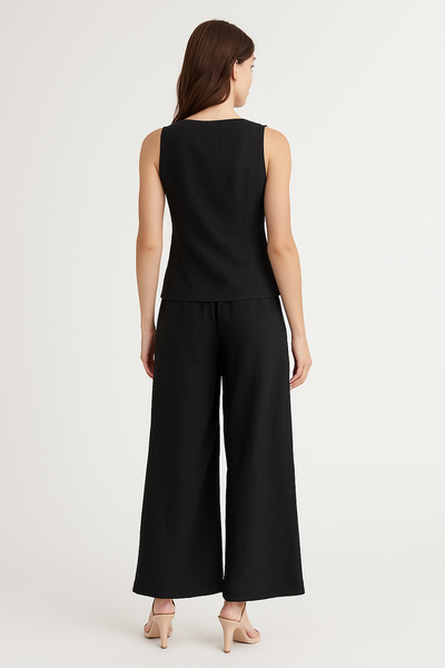 Luciana Linen Vest