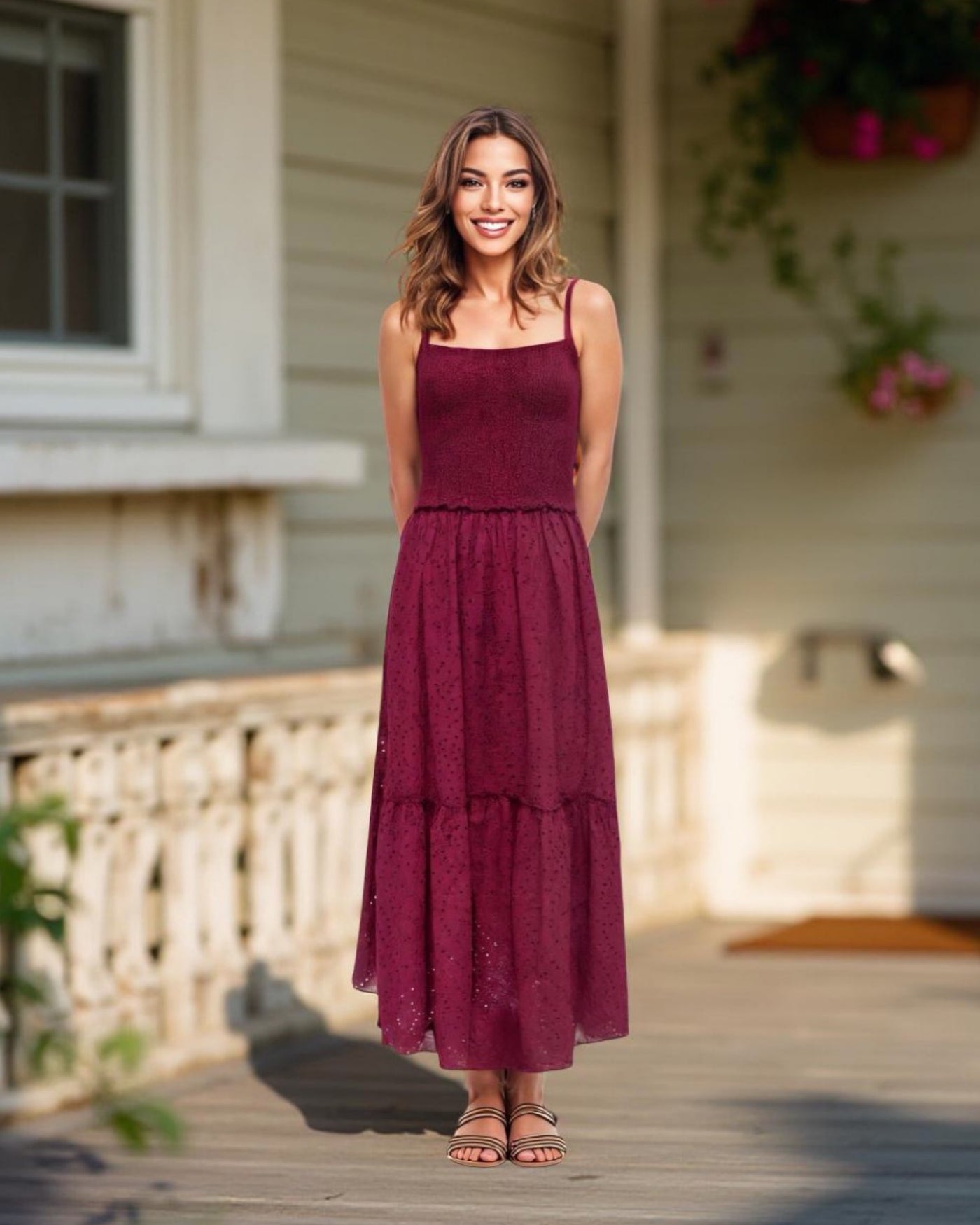 Vestido Isla Eyelet