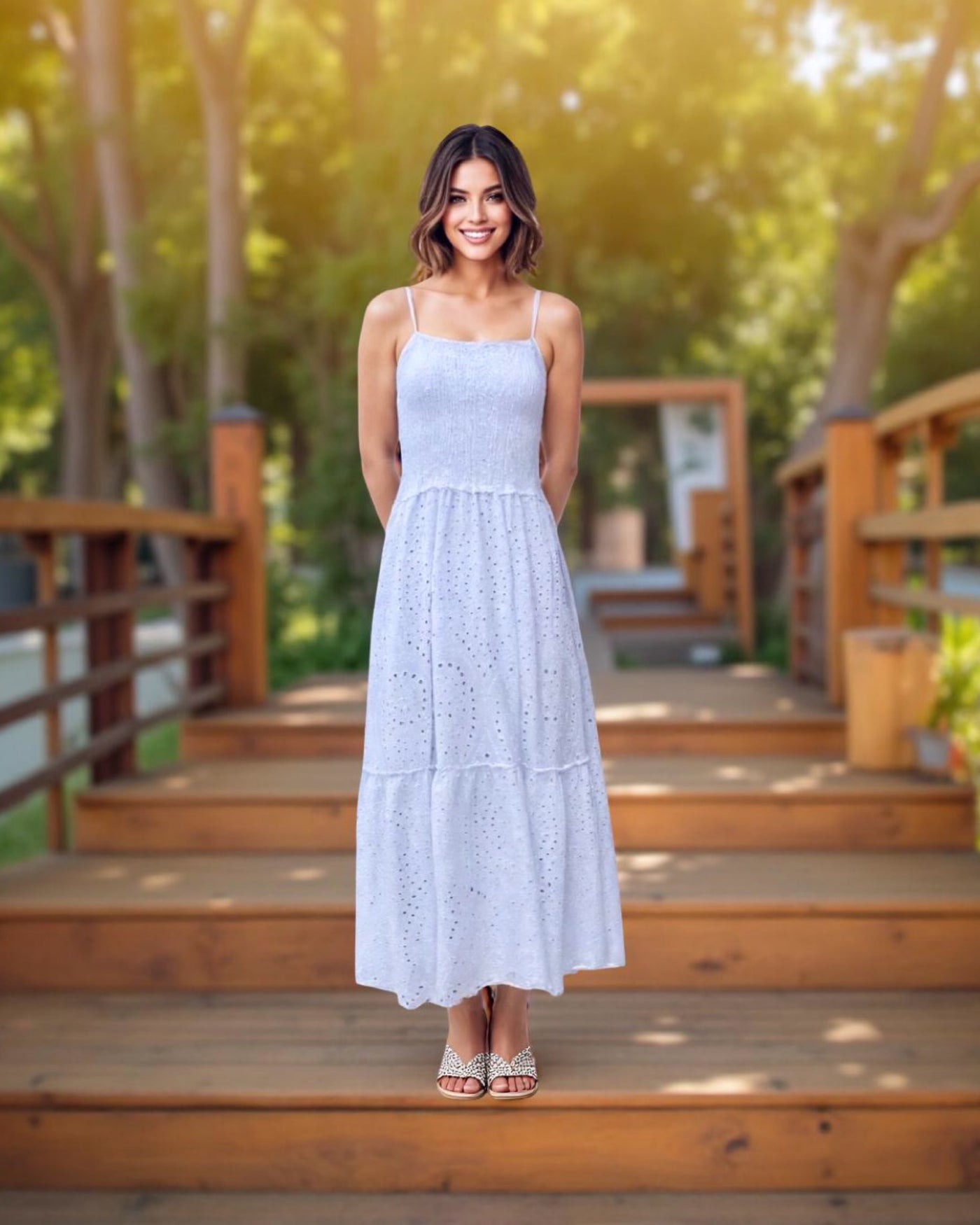 Vestido Isla Eyelet