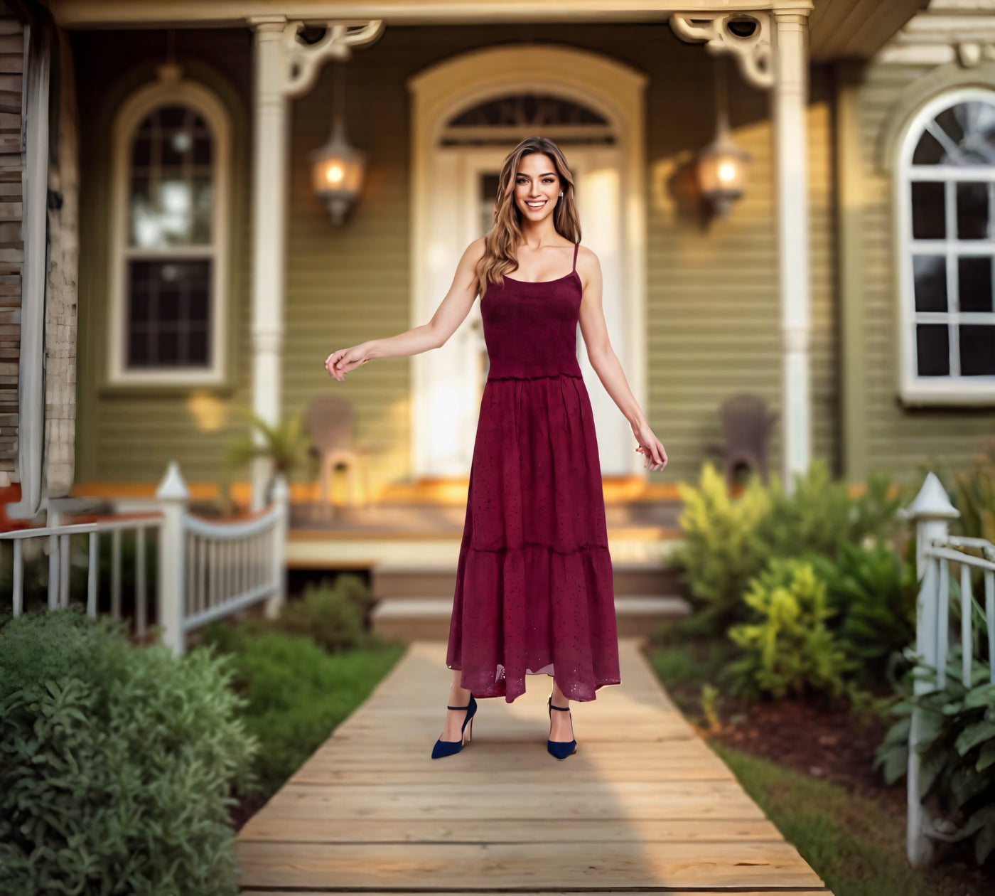 Vestido Isla Eyelet
