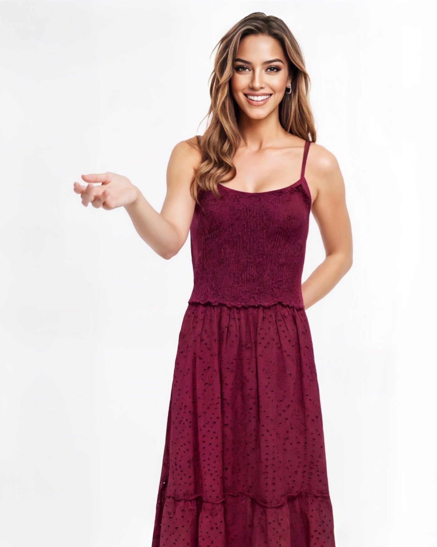 Vestido Isla Eyelet
