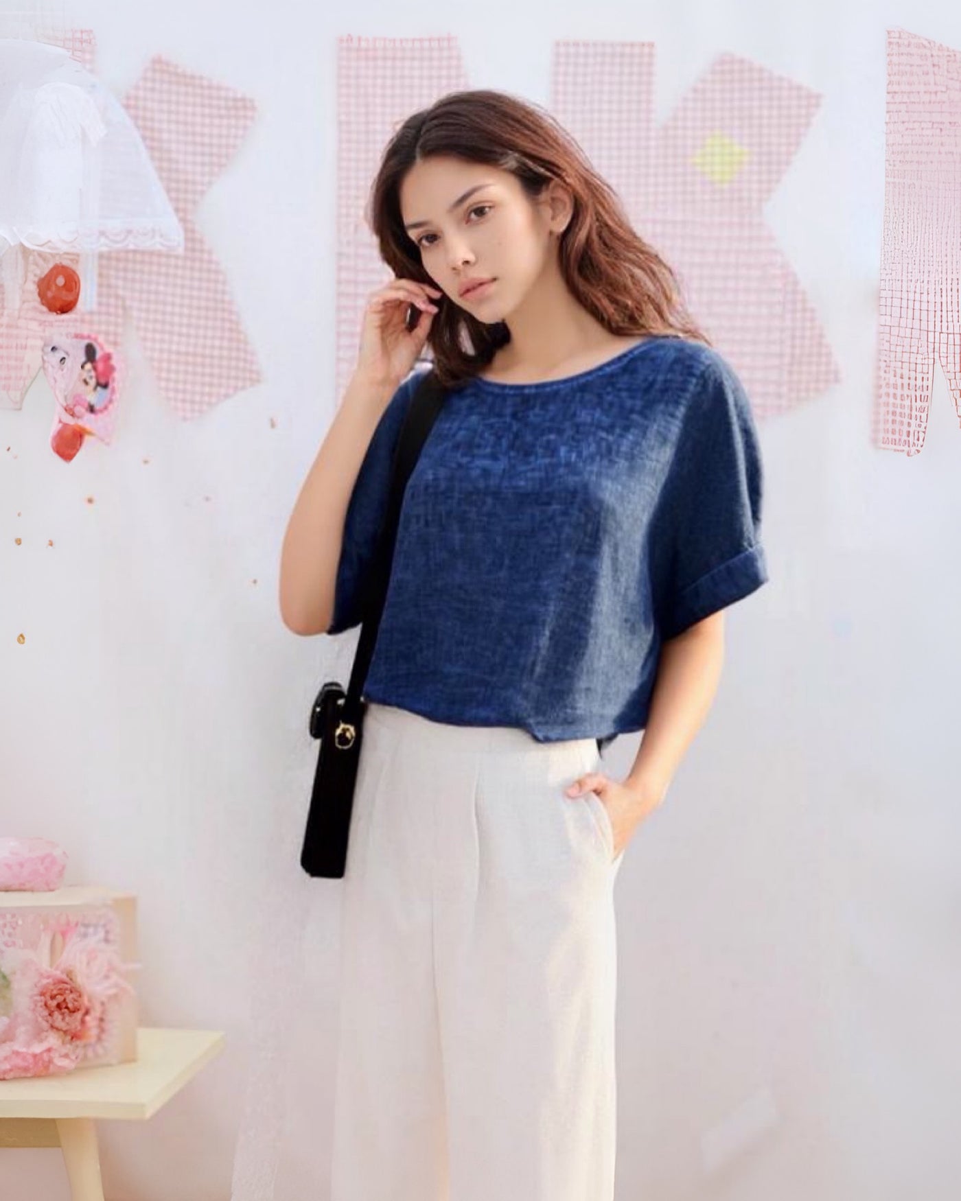 Lia Linen Top