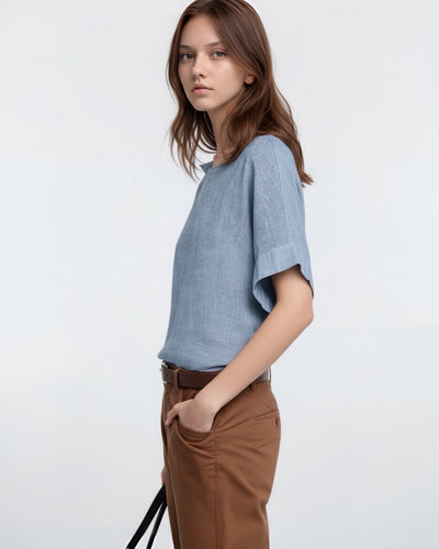 Lia Linen Top