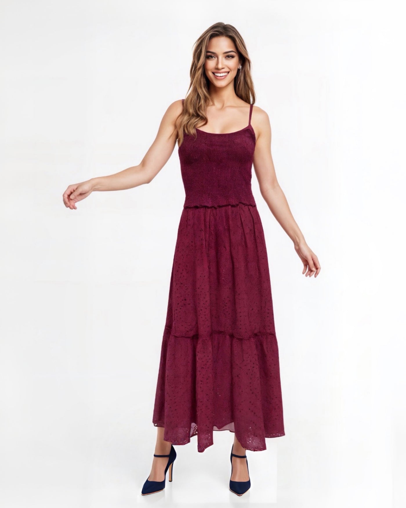 Vestido Isla Eyelet