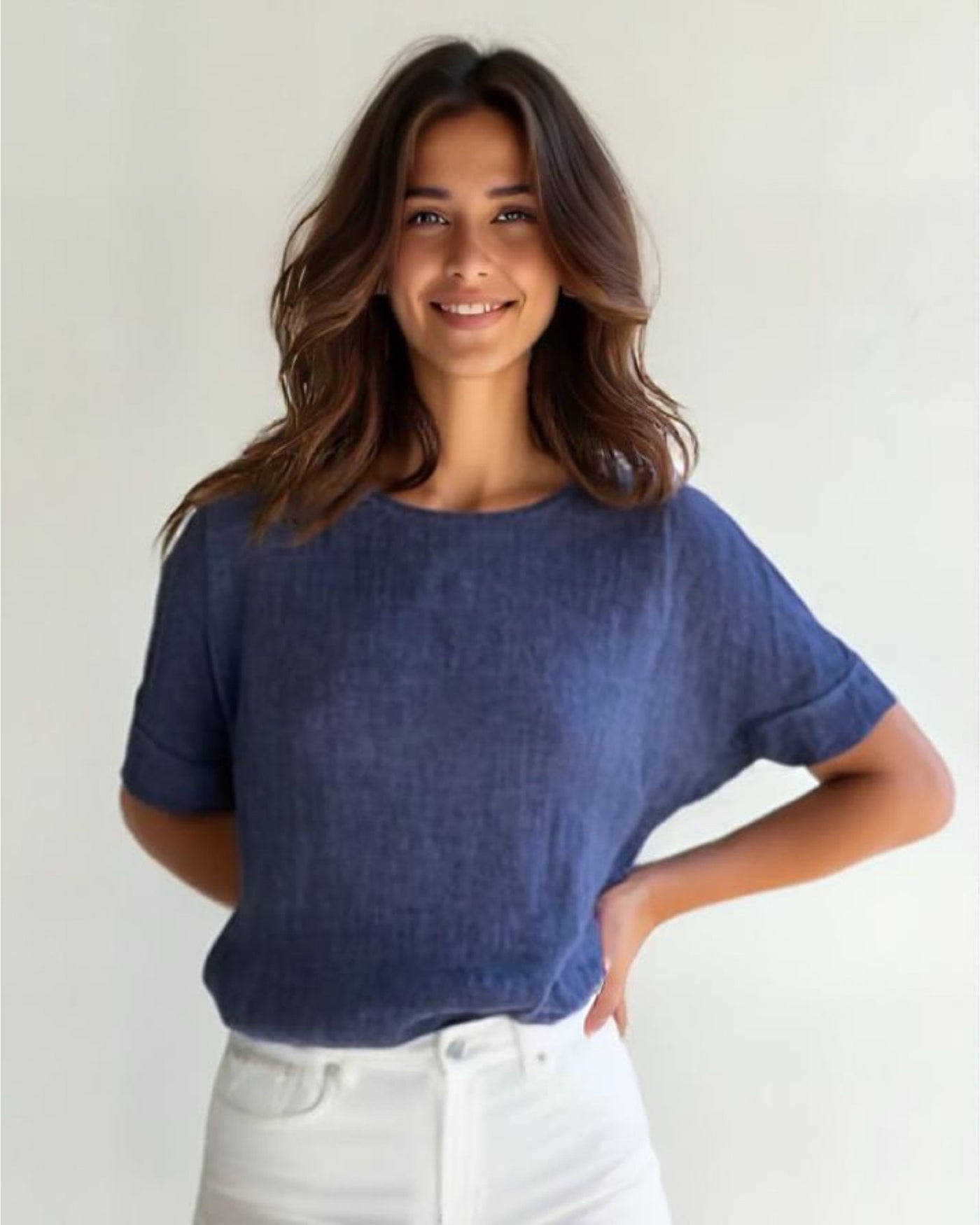 Lia Linen Top