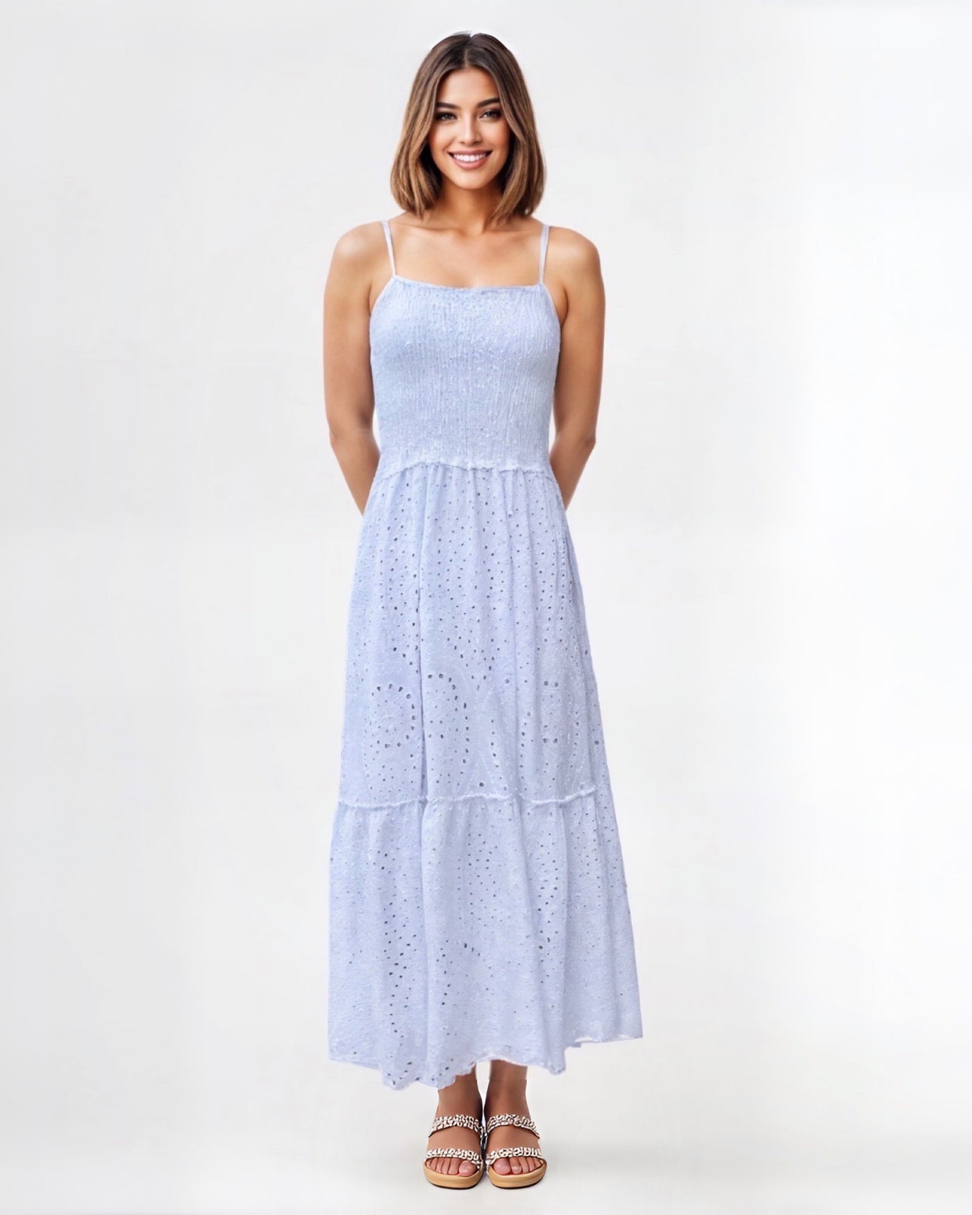 Vestido Isla Eyelet