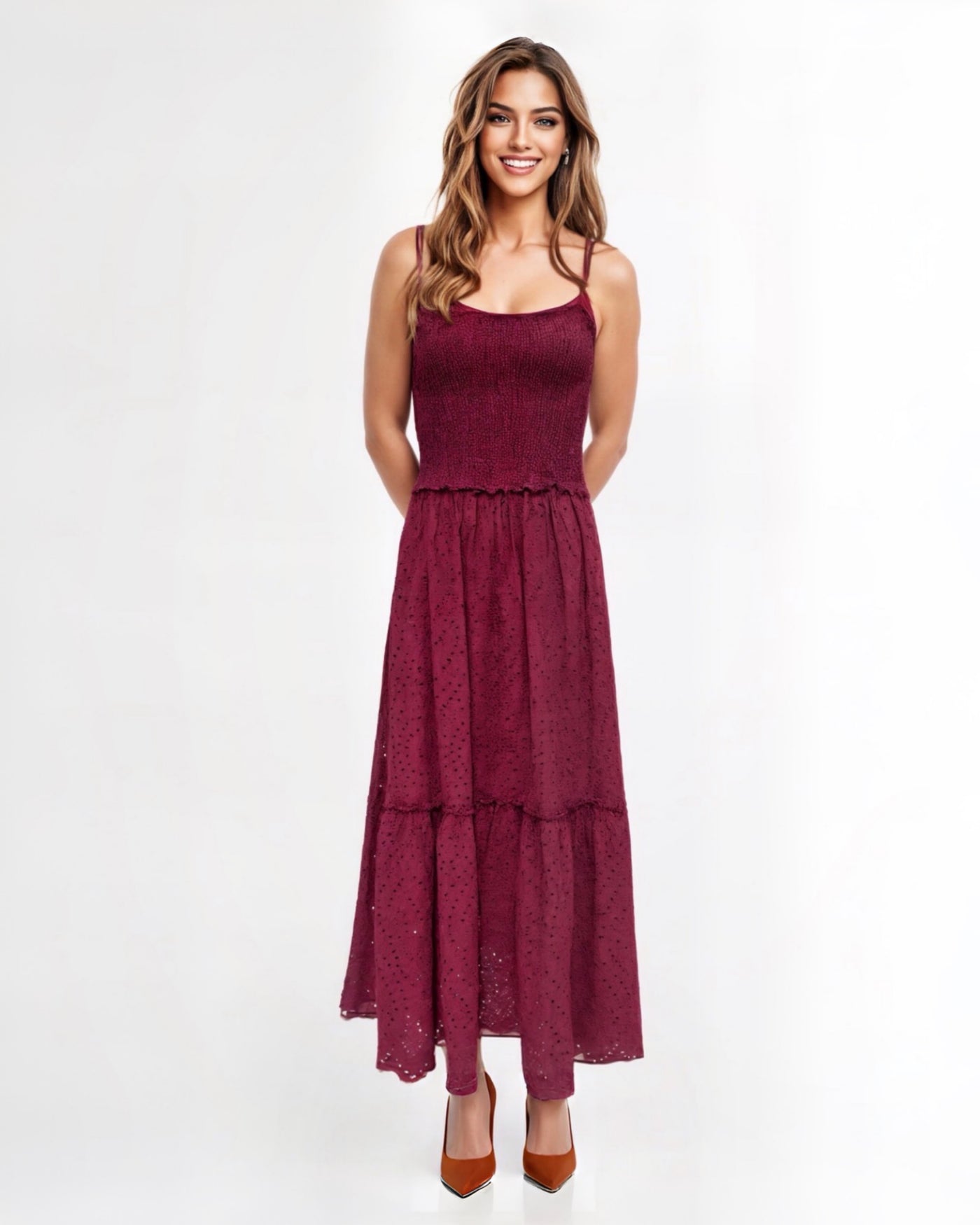 Vestido Isla Eyelet