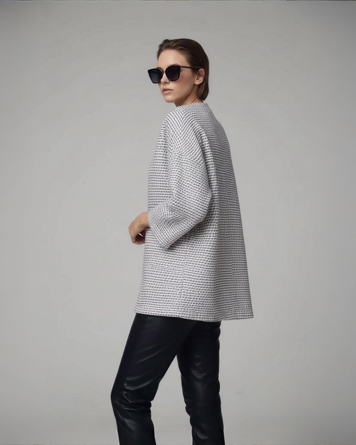 Jacq JKT tejido bicolor