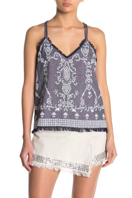 Sequin Embellished Cami Top