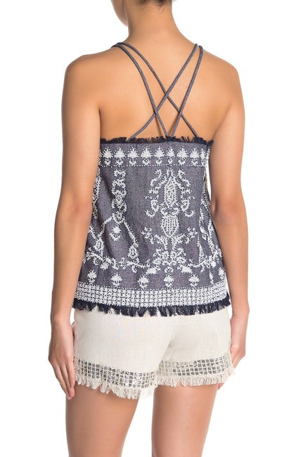 Sequin Embellished Cami Top