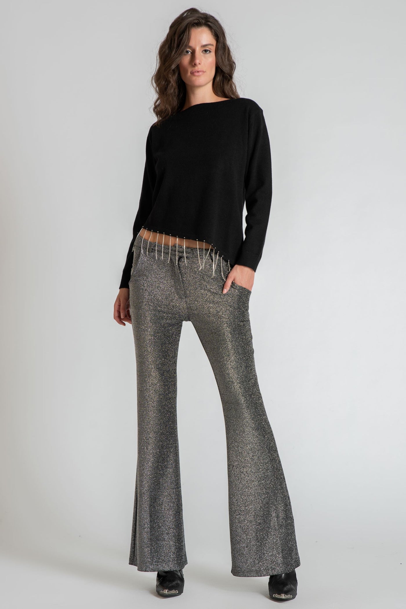 Sasha Lurex Pants