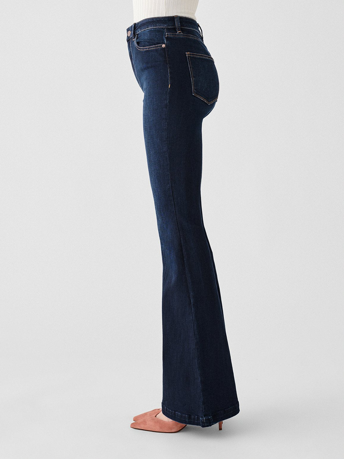 Rachel 35" High Rise Flare