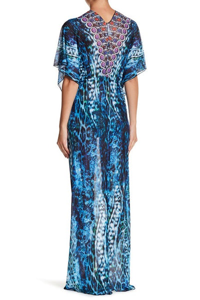 Robe Cover-Up Maxi Dress