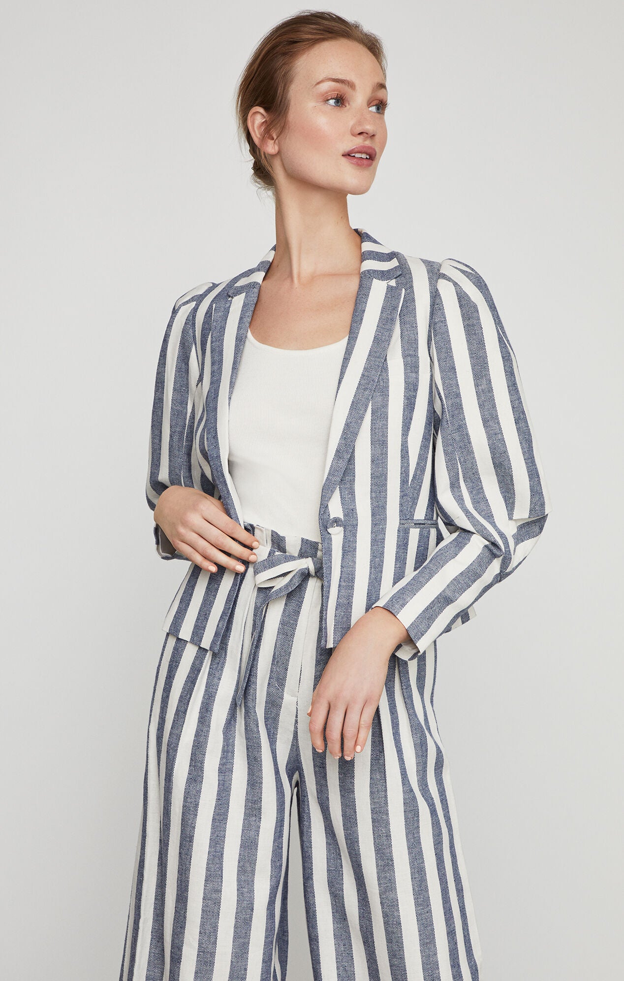 Striped Blazer