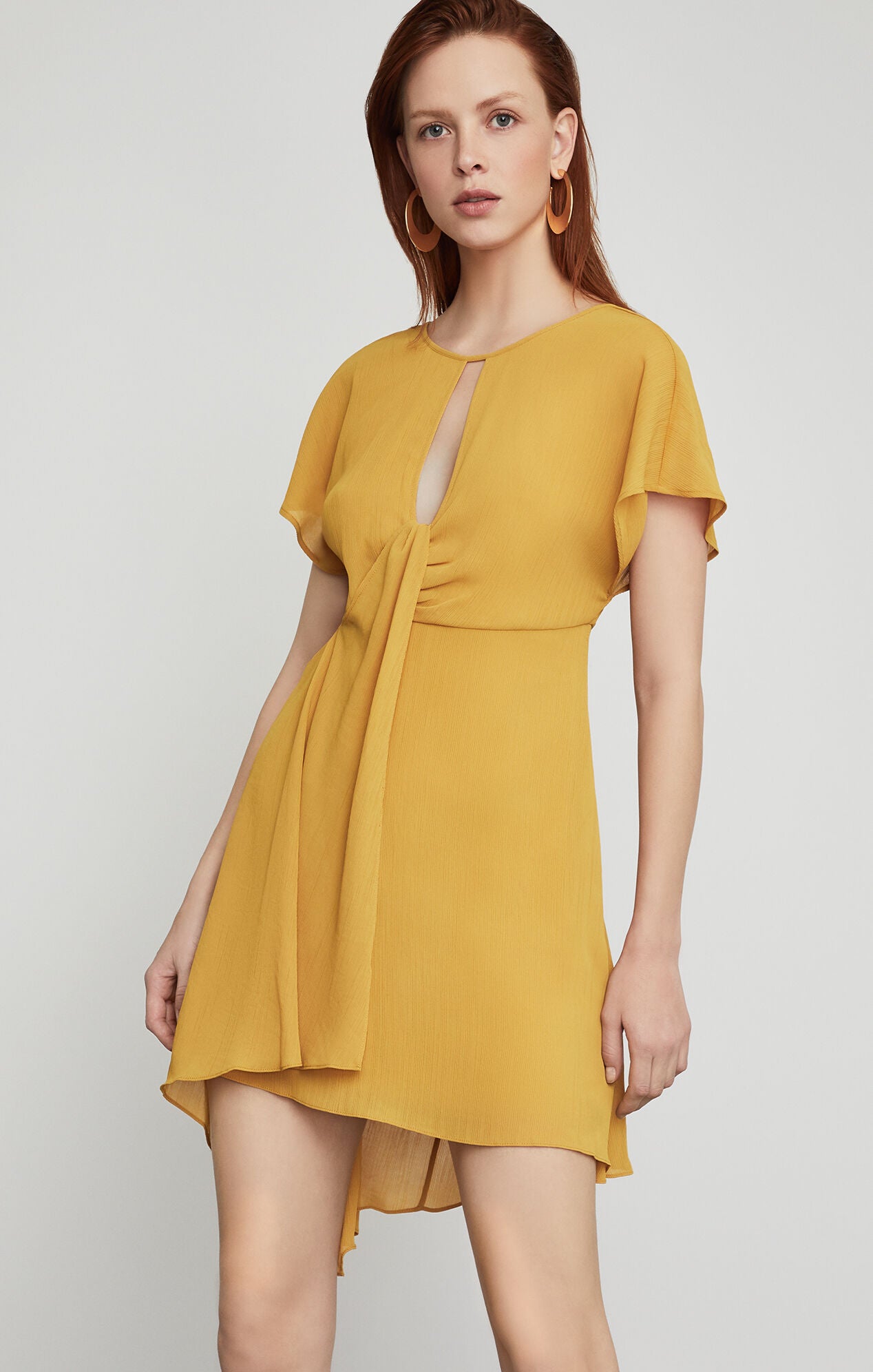 Twist Front Dress