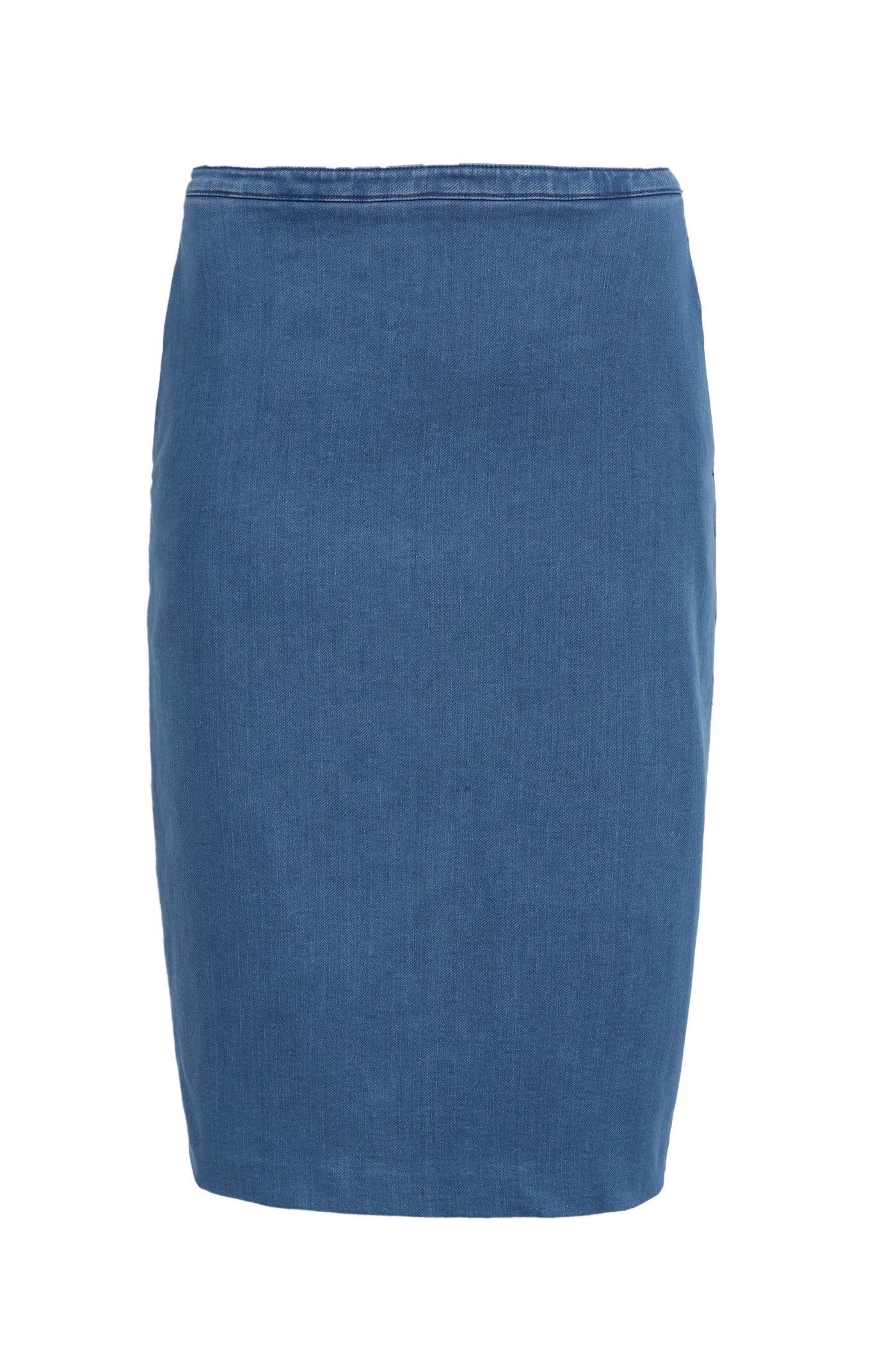 Denim Pencil Skirt