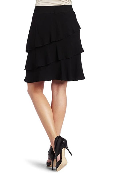 ASYMMETRICAL TIER SKIRT