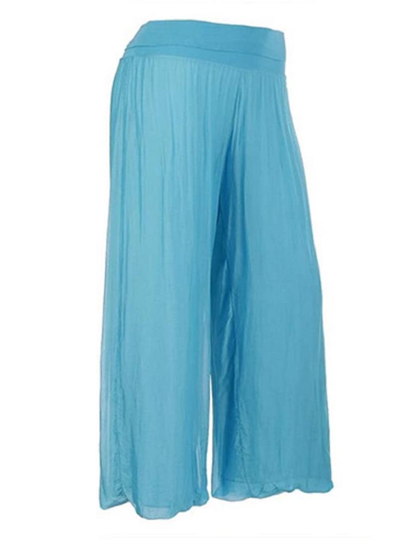 Silk Palazzo Pant