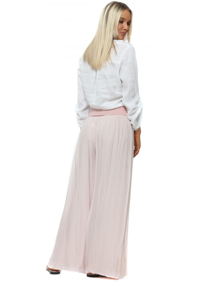 Silk Palazzo Pant