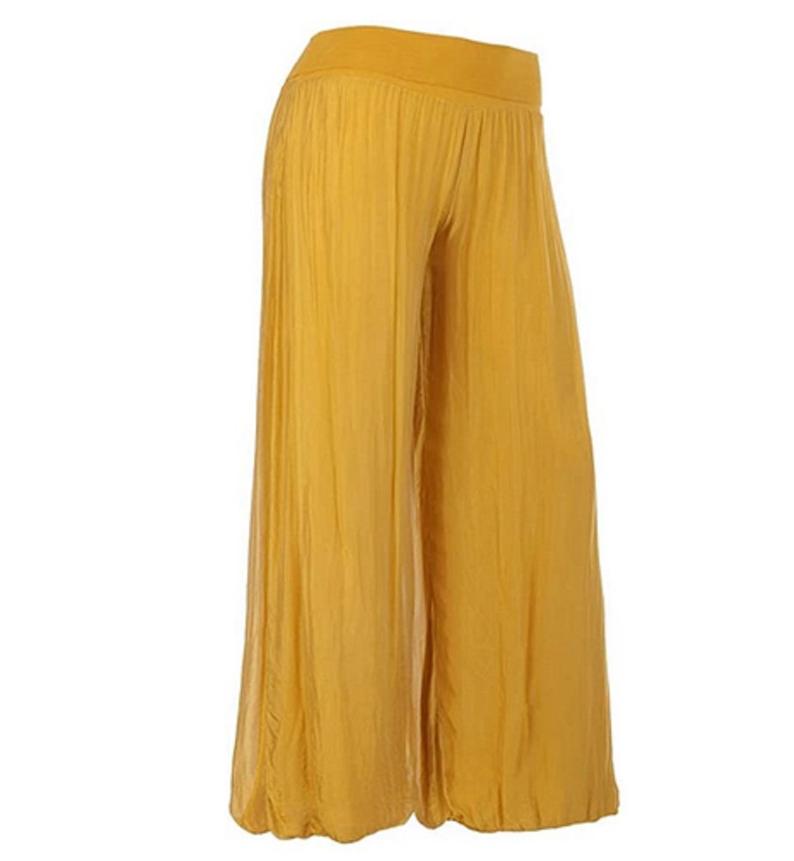 Silk Palazzo Pant