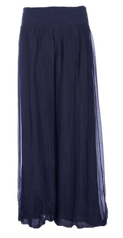 Silk Palazzo Pant