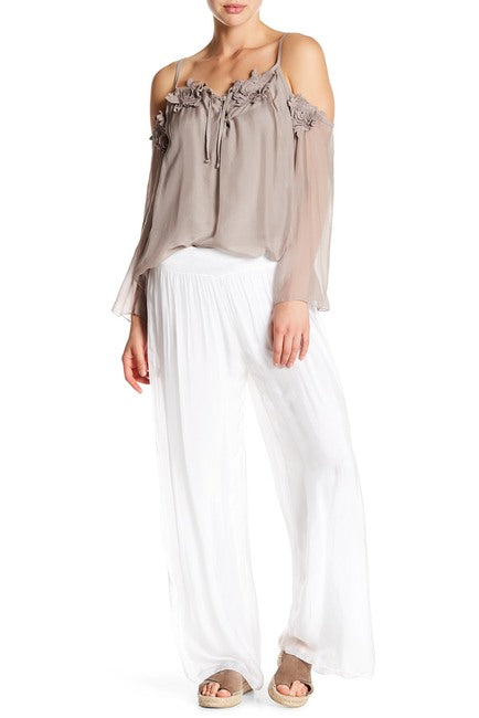 Silk Palazzo Pant