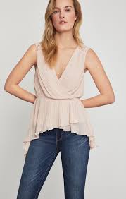 Faux Wrap Top