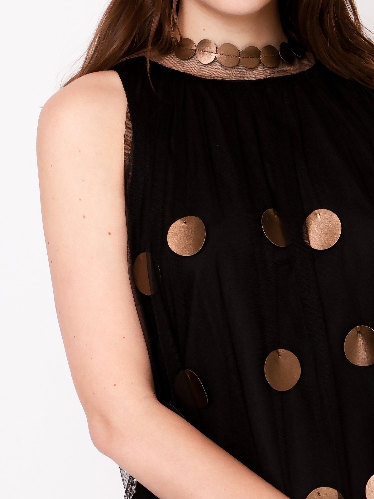 Polka Dot Sheer Dress